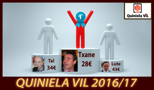 Temporada 2016/17 Quinievil